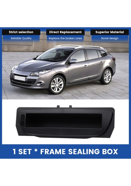 Araba Çerçevesi Fasya Saklama Kutusu Alt Ekran Çerçevesi Panel Renault Megane Için Radyo Panel Çerçevesi 3 Fluence 2009-2013 (Yurt Dışından) indirimleri