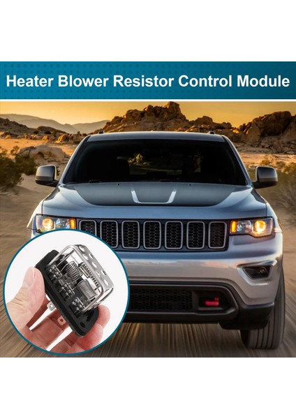 Chrysler Jeep Cherokee Otomobil Aksesuarları Için 55036000 Isıtıcı Üfleyici Motor Fan Direnç Kontrol Modülü (Yurt Dışından) modelleri