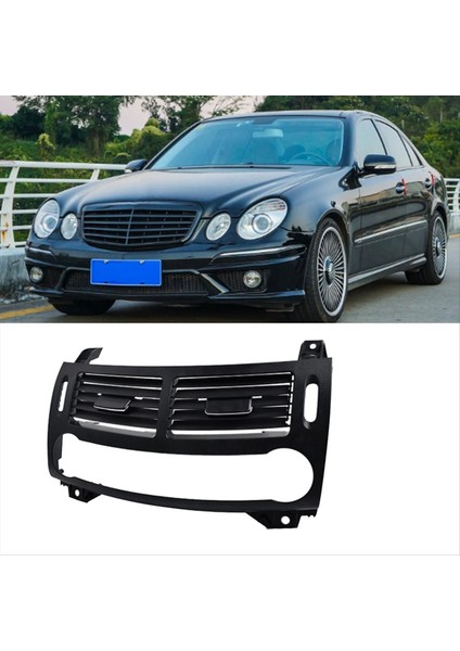 Mercedes Benz W211 2003-2008 Araç Ön Gösterge Tablosu Merkezi Hava Outlet Havalandırma Paneli Araba Aksesuarları (Yurt Dışından) indirimleri