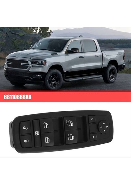 Araba Master Enerji Penceresi Anahtarı Dodge Ram 1500 2013-2015 Için Sol Sürücü Tarafı (Yurt Dışından) indirimleri