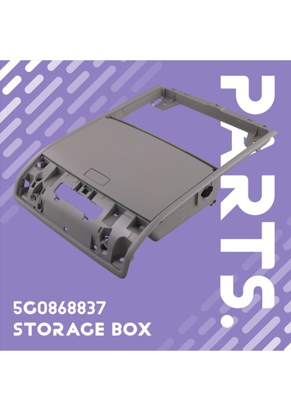 5G0868837 22D868837 Depolama Güneş Gözlüğü Kutusu Güneş Gözlükleri Vw Golf 7 Mk7 cc T-Cross Polo Grey (Yurt Dışından) fırsatları