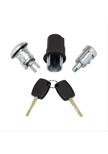 Araba Kapısı Bonnet Ateşleme Kilit Silindir Anahtarı Seti 2408222 Ford Transit Mk8 Lhd Için GK31-V22050-GG (Yurt Dışından)