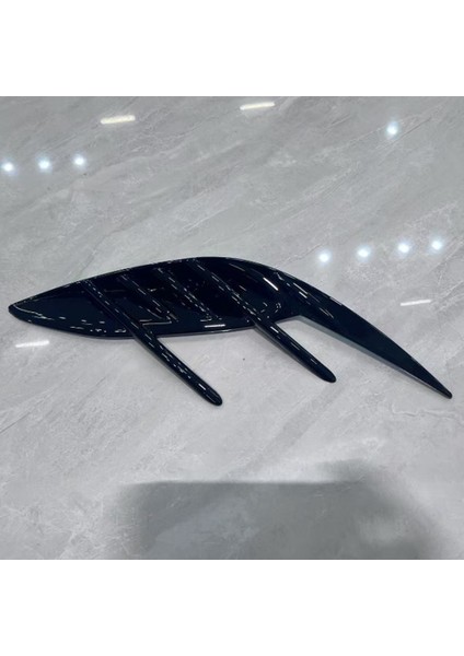 Araba Aksesuarları Çıkartma Arka Tampon Yan Havalandırma Spoiler Kia Stinger Için Canard Kapakları 2018-2023 Siyah (Yurt Dışından) indirimleri