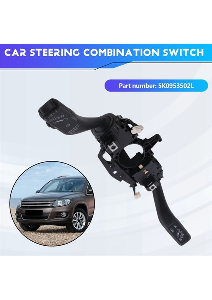 5K0953502L Araç Direksiyon Sütun Kombinasyon Anahtarı Silecek Silecek Sinyal Anahtarı Vw Tiguan Touran Golf Lhd (Yurt Dışından) fırsatları