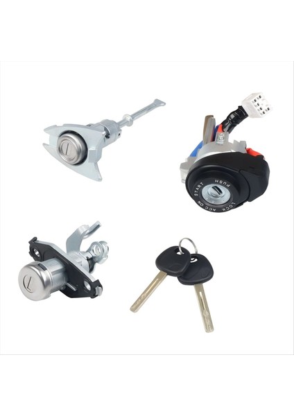 Araba Ateşleme Anahtarı Hyundai Sonata Için Sol Kapı Kilidi 2009-2014 812503SA00 81970-3SA00 Lhd (Yurt Dışından) indirimleri