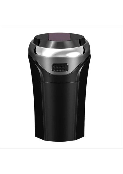 LED Işık Mini Araba Kül Tepsi Çöp Kutusu ile Kapalı Soyunabilen USB Şarj Edilebilir Çekiş ile Araba Kültresi (Yurt Dışından)