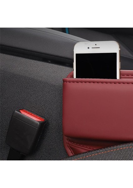 Çok Fonksiyonlu Araba Koltuk Alanı Organizatör Saklama Kutusu Evrensel Cep Cüzdan Tuşları Kart Kupa Telefon Tutucu Otomatik Aksesuarlar B (Yurt Dışından) fırsatları