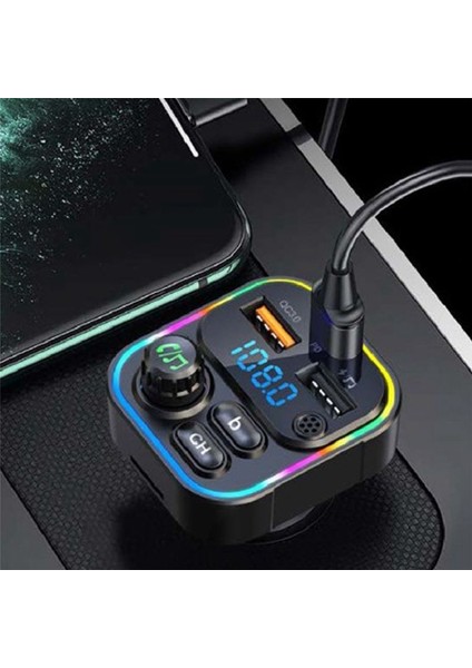 Araba Bluetooth 5 0 Mp3 Çalar Kayıpsız Ses Müzik U Disk Destek Arabası Hızlı Şarj (Yurt Dışından) fırsatları