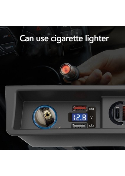 Passat B6 B7 cc Için Araba Şarj Cihazı R36 Çakmak Ayrıştırıcı USB Hızlı Şarj 3A2C Tip C (Yurt Dışından) fırsatları