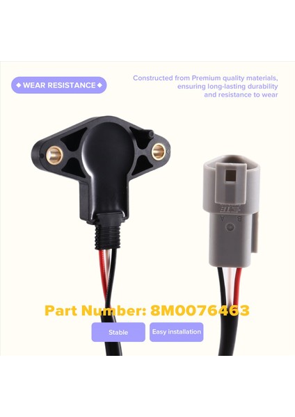 8M0076463 Dışarıda Beygir Gücü Kaldırma Trim Sensörü Merkür Mariner Outboard 150HP 4 Strok (Yurt Dışından) indirimleri