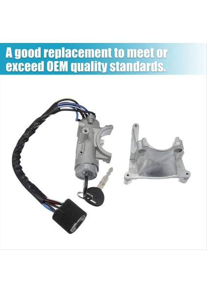 Hyundai Accent Lhd Için 2 Anahtar ile Araba Ateşleme Kilit Silindir Anahtarı Montajı 81900-25A50 (Yurt Dışından) indirimleri