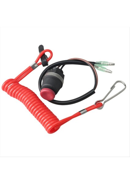 398-06830 Tohatsu Dıştan Takma Motor Için Kradard ile Güvenlik Durdurma Anahtarı 398-06830-0 398068300M Tekne Motor Parçaları (Yurt Dışından)