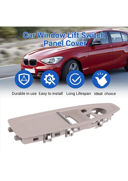 Araba Sürücüsü Yan Pencere Kilit Asansör Anahtarı Panel Kapak 51417326359 51417326361 Bmw 1 2 4 Seri F21 F22 F32 F83 Bej (Yurt Dışından) modelleri