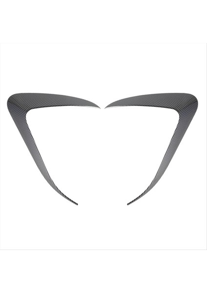 Araba Far Çerçeve Dekorasyon Stil Kafa Işık Kapağı Kaşları Mini Jcw Counterman U25 Aksesuarları (Yurt Dışından)