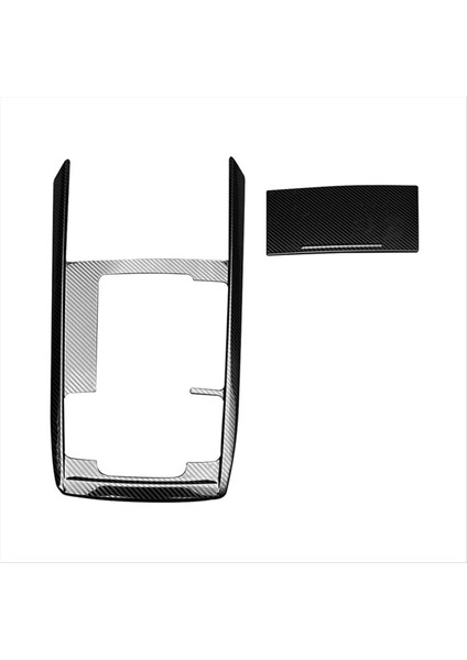 Mazda Cx-30 CX30 2020-2022 2023 Paslanmaz Siyah Konsol Dişli Paneli Çerçeve Konsolu Dişli Vites Paneli Kapak Trim (Yurt Dışından)