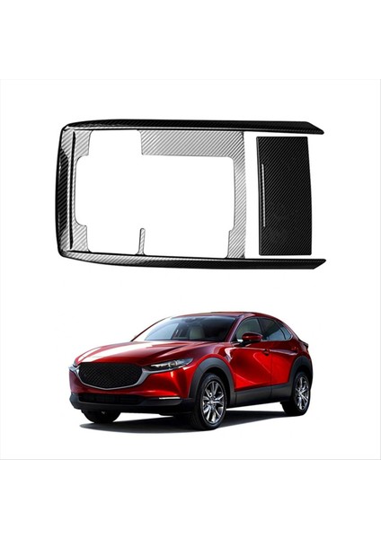 Mazda Cx-30 CX30 2020-2022 2023 Paslanmaz Siyah Konsol Dişli Paneli Çerçeve Konsolu Dişli Vites Paneli Kapak Trim (Yurt Dışından) fiyatları