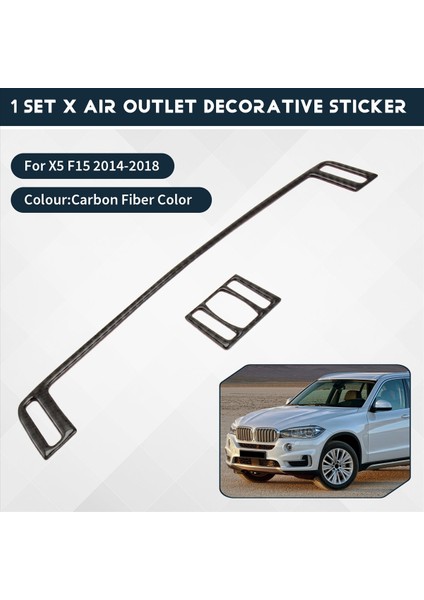 Bmw X5 F15 Için Araç Iç Merkez Kontrolü Koşul Hava Çıkışı Çerçevesi Kapak Koruyucu Döşeme (Yurt Dışından) fırsatları