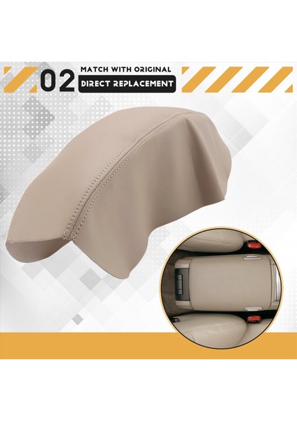 Volvo S80 1999-2006 Kol Dayama Için Deri Koltuk Arabası Merkezi Konsol Kapak Pedi Cilt Araba Otomobil Parçaları Kapakları (Yurt Dışından) indirimleri