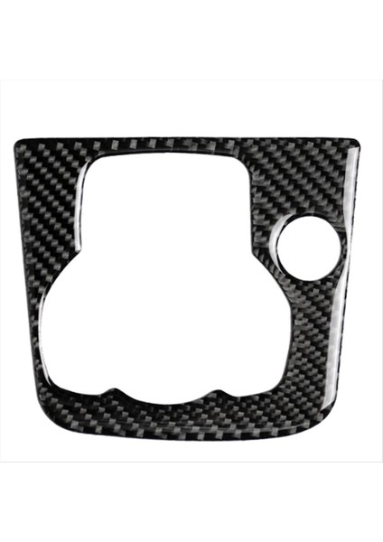 Araba Karbon Fiber Merkez Konsolu Multimedya Panel Trim Mazda 3 Axela Araba Düğmesi Döşeme Dekoratif Sürücü Sol (Yurt Dışından)