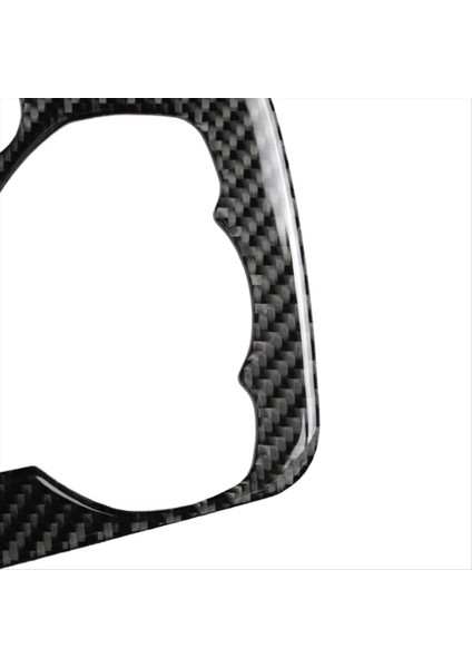 Araba Karbon Fiber Merkez Konsolu Multimedya Panel Trim Mazda 3 Axela Araba Düğmesi Döşeme Dekoratif Sürücü Sol (Yurt Dışından) modelleri