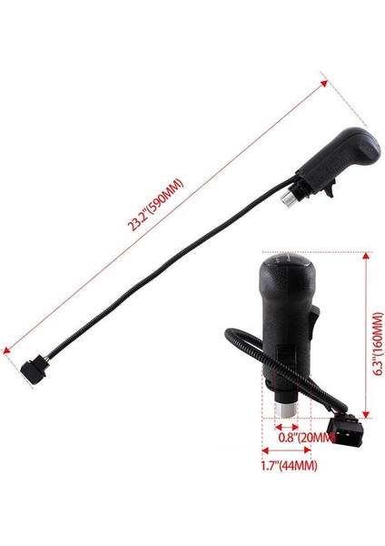 Vardiya Kol Düğmesi 81326200045 40332 Vardiya Kolu Başlık Yedek Parçaları Man Tga Kamyonu (Yurt Dışından) fırsatları