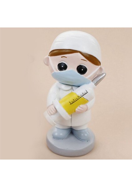 Iskandinav Figürin Süsleri Ev Dekorasyon Aksesuarları Hanım Araçları Oturma Odası Doktorlar ve Hemşireler Süsleri Tip B (Yurt Dışından) fırsatları