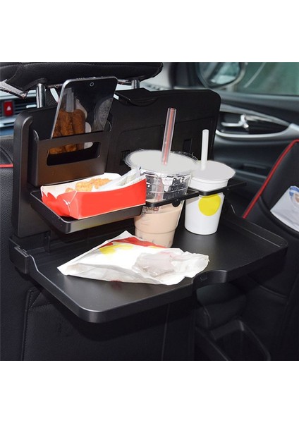 Araba Çok Fonksiyonlu Yemek Tabağı Katlanabilir Yemek Masası Araba Tepsisi Evrensel Araba Malzemeleri (Yurt Dışından) modelleri