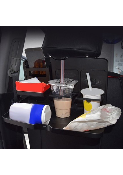 Araba Çok Fonksiyonlu Yemek Tabağı Katlanabilir Yemek Masası Araba Tepsisi Evrensel Araba Malzemeleri (Yurt Dışından) fırsatları