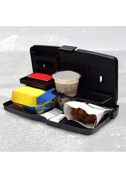 Araba Çok Fonksiyonlu Yemek Tabağı Katlanabilir Yemek Masası Araba Tepsisi Evrensel Araba Malzemeleri (Yurt Dışından) indirimleri