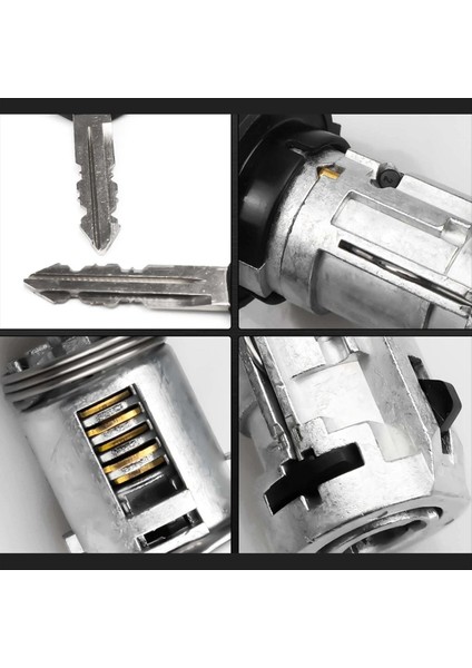 702419 4720929K Araba Ateşleme Anahtarı Kilit Silindir ve Kapı Kilidi Jeep Wrangler Lhd Için 2 Anahtar (Yurt Dışından) modelleri