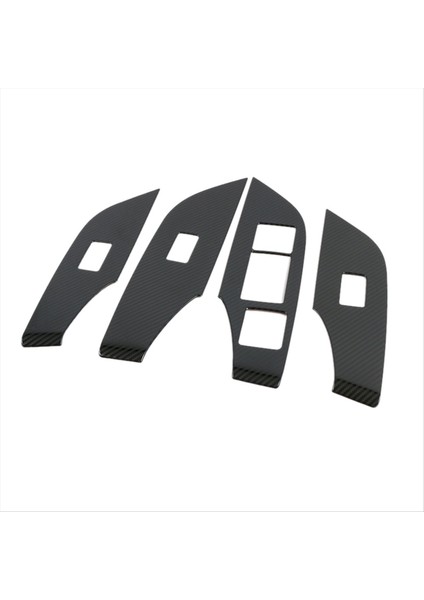 Toyota Rav4 Için 2019-2023 Rav 4 XA50 Hibrit Pencere Asansör Anahtarı Panel Dekoratif Kapak Çıkartması (Yurt Dışından)