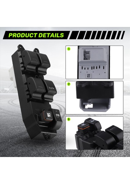 Toyota Corolla 2003-2008 Için Araba Ana Güç Penceresi Anahtarı 84820-12480 (Yurt Dışından) indirimleri