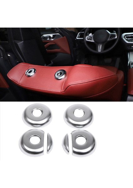 18X Araba Koltuğu Başlık Ayar Düğmesi Temel Kapak Trim Iç Bmw 3 4 Serisi G20 G22 2022-2023 Araç Aksesuarları (Yurt Dışından) fiyatları