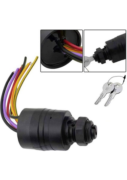 6 Tel Ateşleme Anahtarı Anahtarı 87-88107 Merkür Dıştan Takma Motorlar Tekne Aksesuarları Deniz (Yurt Dışından) modelleri