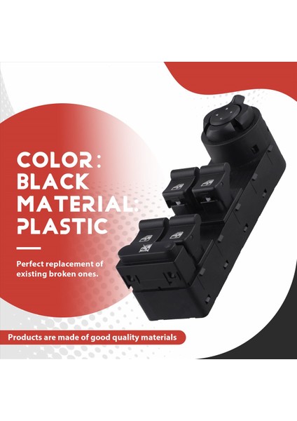 Jeep 7356039700 Lhd Araba Aksesuarları Için 18PINS Araba Güç Penceresi Anahtarı Düğmesi (Yurt Dışından) fırsatları