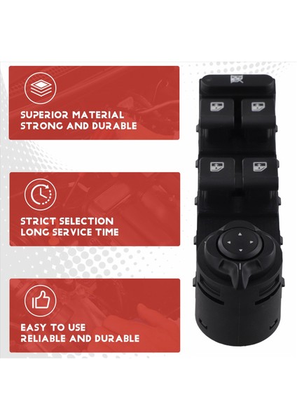 Jeep 7356039700 Lhd Araba Aksesuarları Için 18PINS Araba Güç Penceresi Anahtarı Düğmesi (Yurt Dışından) indirimleri