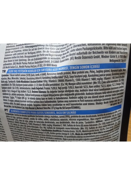 Original Senior +7 Yaş Somonlu Kedi Mama 3 Kg+5 Adet Somonlu Kedi Ödül Krema fiyatları