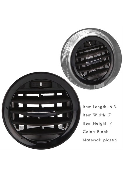 4pcs Araba Iç Isıtıcı Klima Hava Havalandırma Kapağı Çıkış Çıkış Izgarası Vauxhall Opel Adam/corsa D Mk3 Vents Trim (Yurt Dışından) fiyatları