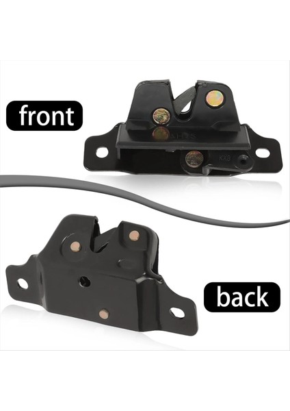 Peugeot Berlingo Ortağı ve 206 cc Kilit Bagaj Kapağı Için Araba Önyükleme Kapısı Kilidi 8719 62 8719 58 661513 (Yurt Dışından) fırsatları