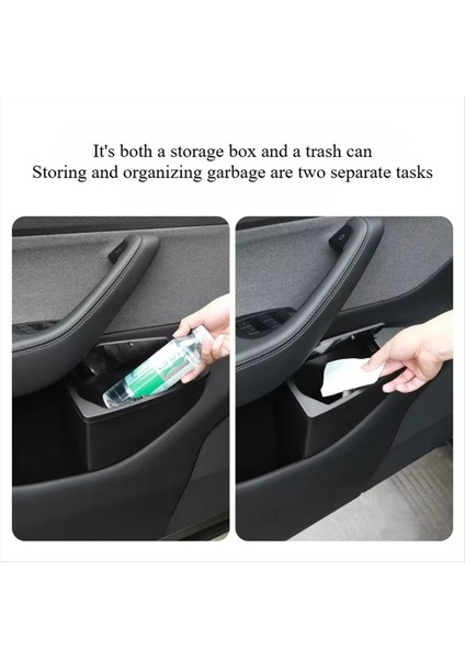 Tesla Için Kapı Çöp Kutusu Model Y Juniper 2025 Kapı Depolama Kutusu Çöp Kutusu Bin Iç Aksesuarlar (Yurt Dışından) modelleri