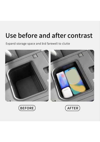 Toyota Land Cruiser Prado 250 2024 2025 Kol Dayama Depolama Kutusu Için Merkez Konsol Serin Kutu Organizatörü (Sadece Serin Kutu Sığdır) (Yurt Dışından) fırsatları