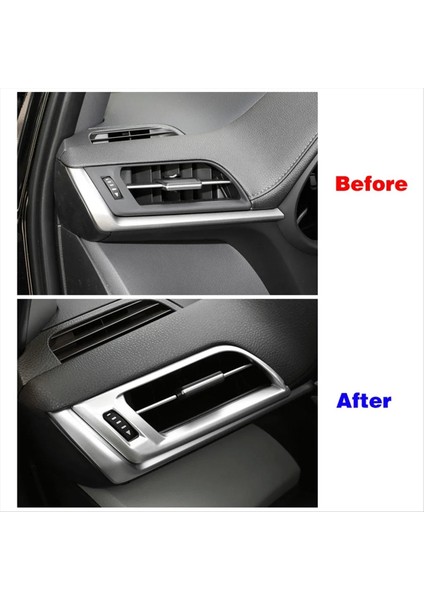 Araba Gümüş Gösterge Paneli Ac Outlet Havalandırma Kapağı Toyota Sienna 2021-2023 (Yurt Dışından) fiyatları