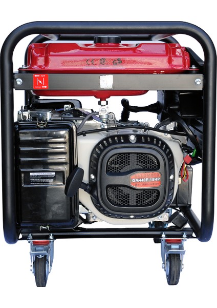 10 Kva Benzinli Monofaze Portatifjeneratör Marşlı Tekerlekli Taşınabilir modelleri