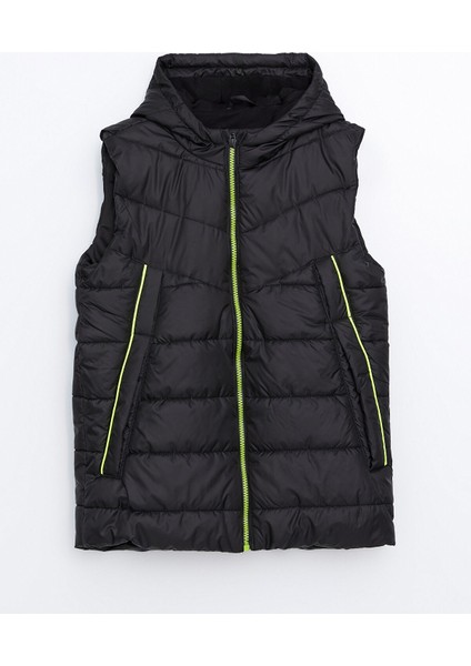 Yeni Sezon Kapüşonlu Erkek Çocuk Şişme Yelek