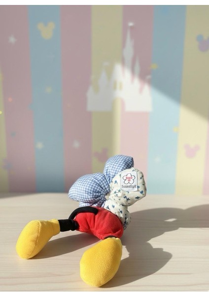 Mickey Topuz Tokası Mavi Çiçekli fiyatları