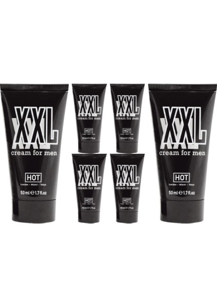 6 Adet Erkeğe Özel 50 ml Krem