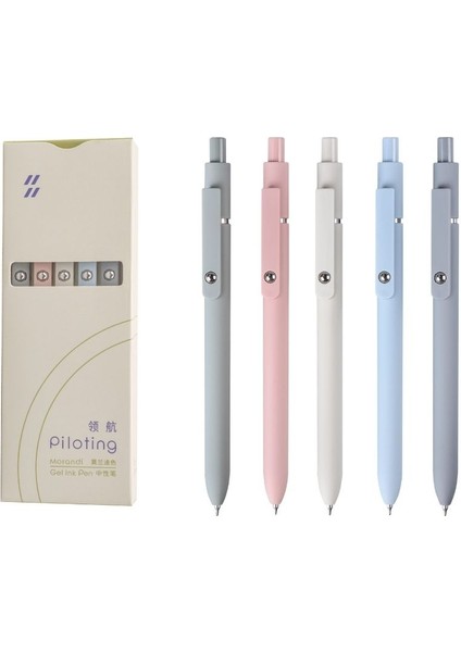 Mavi Mürekkepli Piloting Jel Kalem 5'li - Morandi