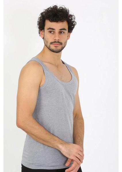 Erkek Gri Ribana Atlet modelleri