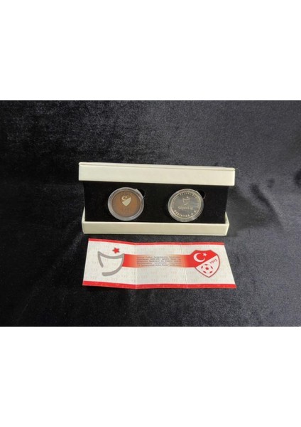 2021 Beşiktaş 16.şampiyonluk Süper Lig Şampiyonluğu Özel Hatıra Para Bronz Gümüş Sikke Seti (Darphane) indirimleri