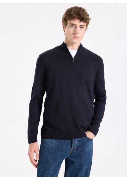 Bato Yaka Basic Düz Lacivert Erkek Kazak MML5WM-KZK9530 modelleri